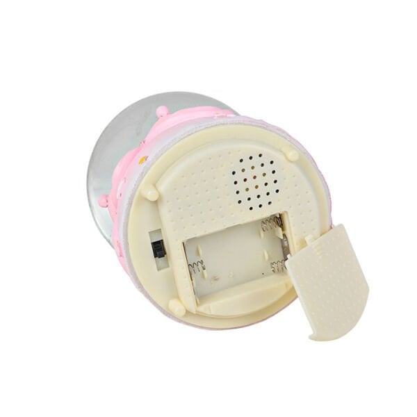 Müzikli ve Hareketli Tek Taşlı Kar Küresi 10x16 cm