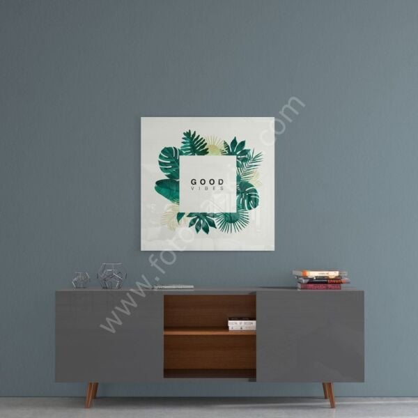 İyi Hisler Cam Tablo