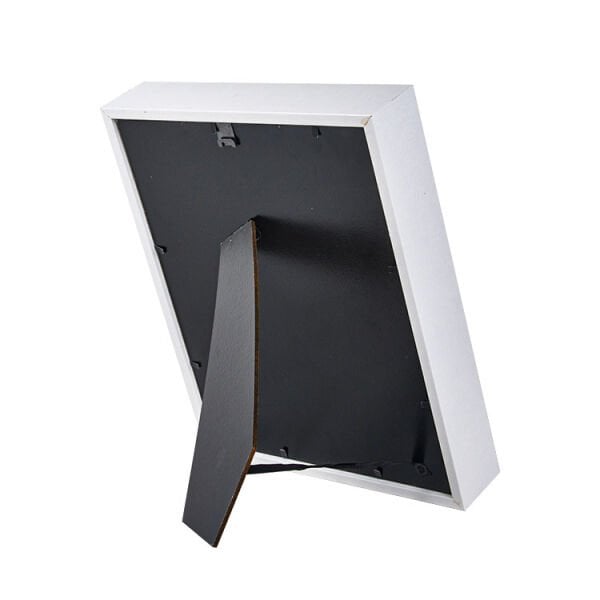 Ahşap Derin Hatıra Kutusu Beyaz 22x27 cm