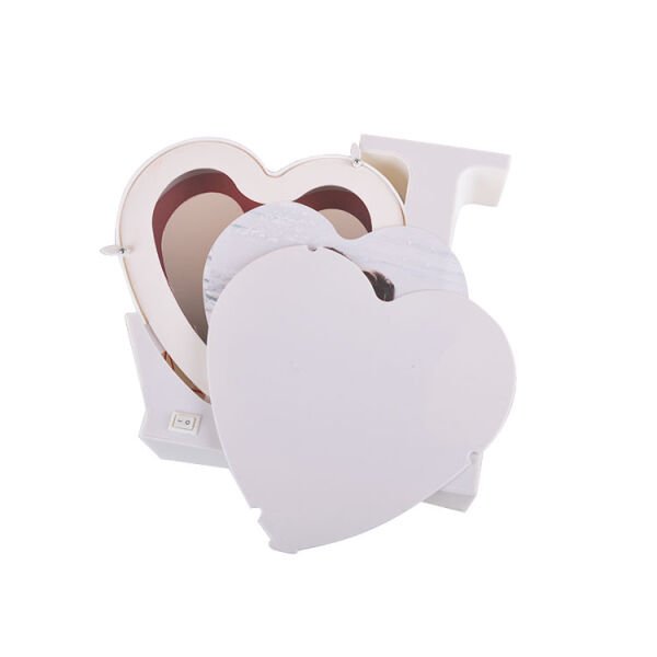 Fotoğraflı Love Sihirli Ayna 19x20 cm