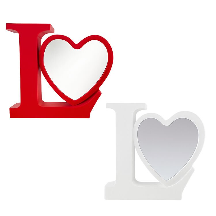 Fotoğraflı Love Sihirli Ayna 19x20 cm