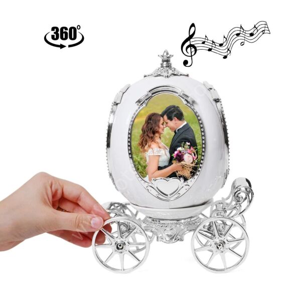 4 Fotoğraflı Müzikli Fayton Çerçeve