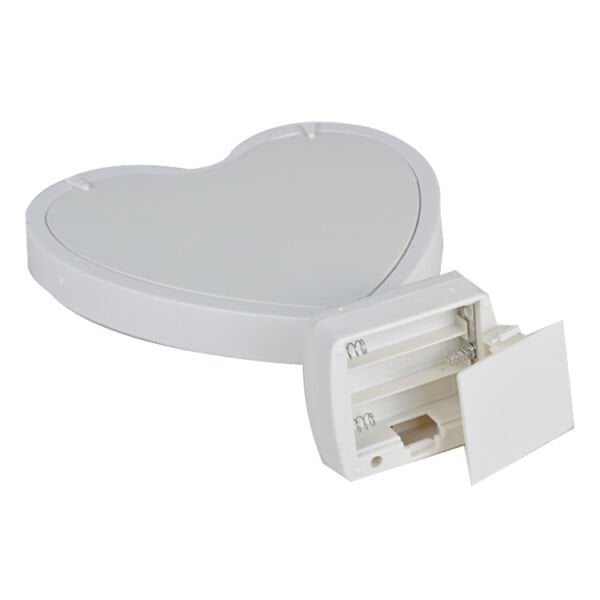 Sihirli Led Ayna Fotoğraf Çerçevesi (Kalpli) 18x23 cm