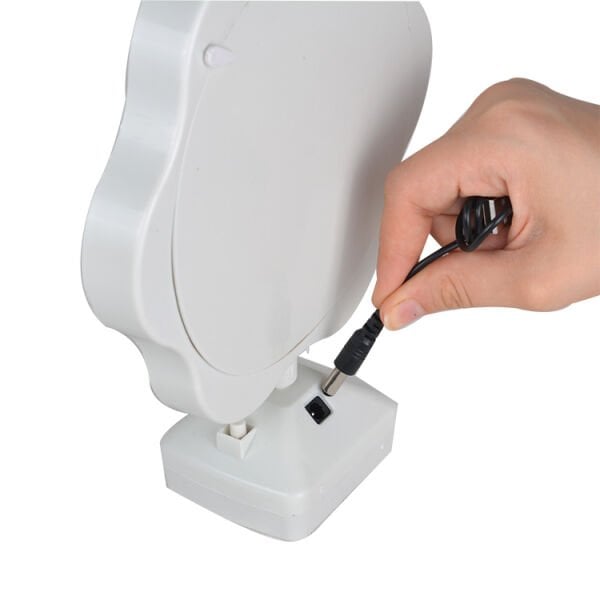 Sihirli Led Ayna Fotoğraf Çerçevesi (Papatya) 18x22 cm