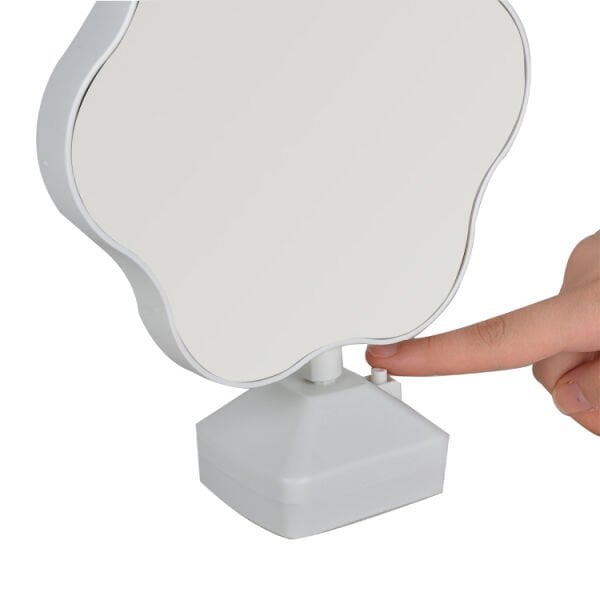 Sihirli Led Ayna Fotoğraf Çerçevesi (Papatya) 18x22 cm