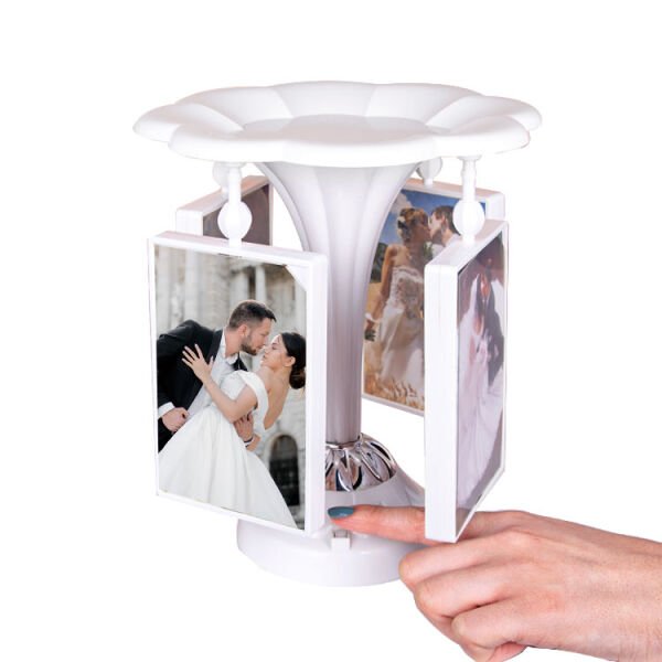 8 Fotoğraflı 360 Derece Dönen Salıncak Fotoğraf Çerçevesi