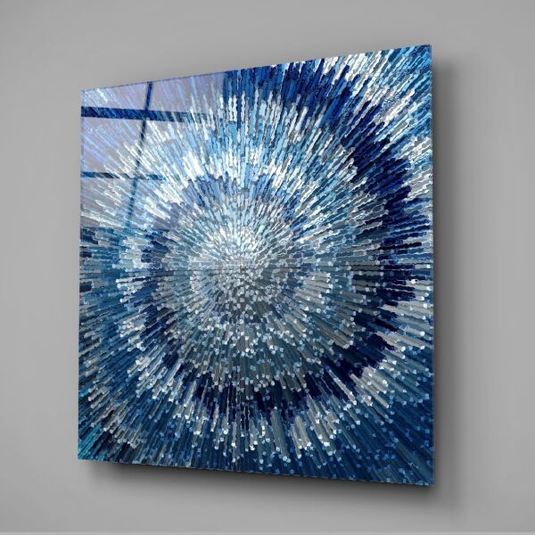 Mavinin Döngüsü Cam Tablo