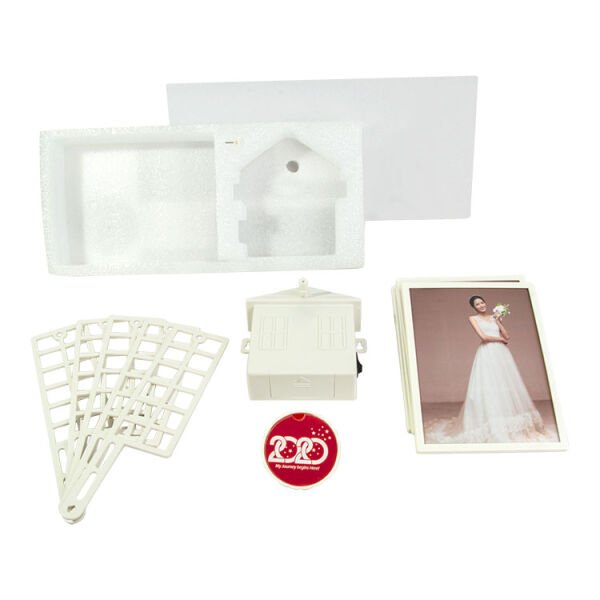 6 Fotoğraflı Hareketli Değirmen Duvar Çerçevesi 55x60 cm