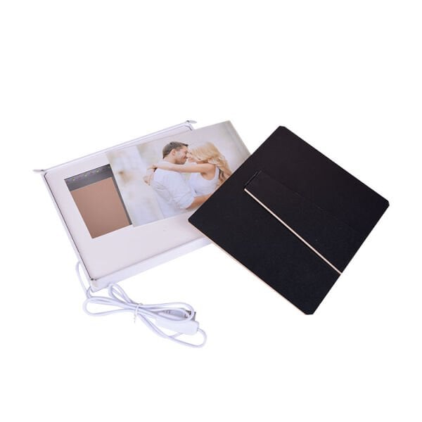 Sihirli Led Ayna Fotoğraf Çerçevesi (Love) 21x18 cm