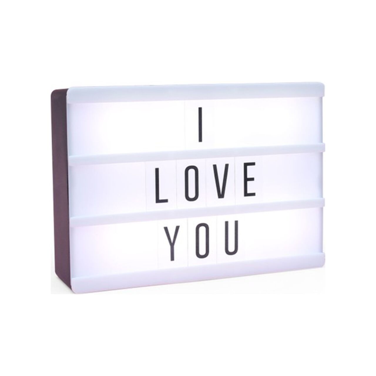 Kişiye Özel Küçük Boy Magnetli Işıklı Pano (Lightbox)