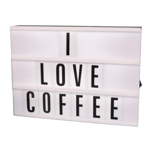 Kişiye Özel Küçük Boy Magnetli Işıklı Pano (Lightbox)