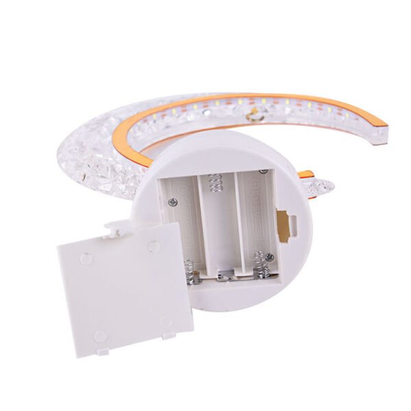 Ledli Kristal Hilal Fotoğraf Çerçevesi 21x25 cm