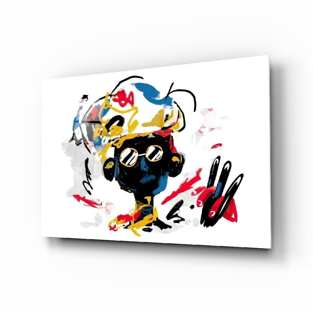 Düşünceler Cam Tablo