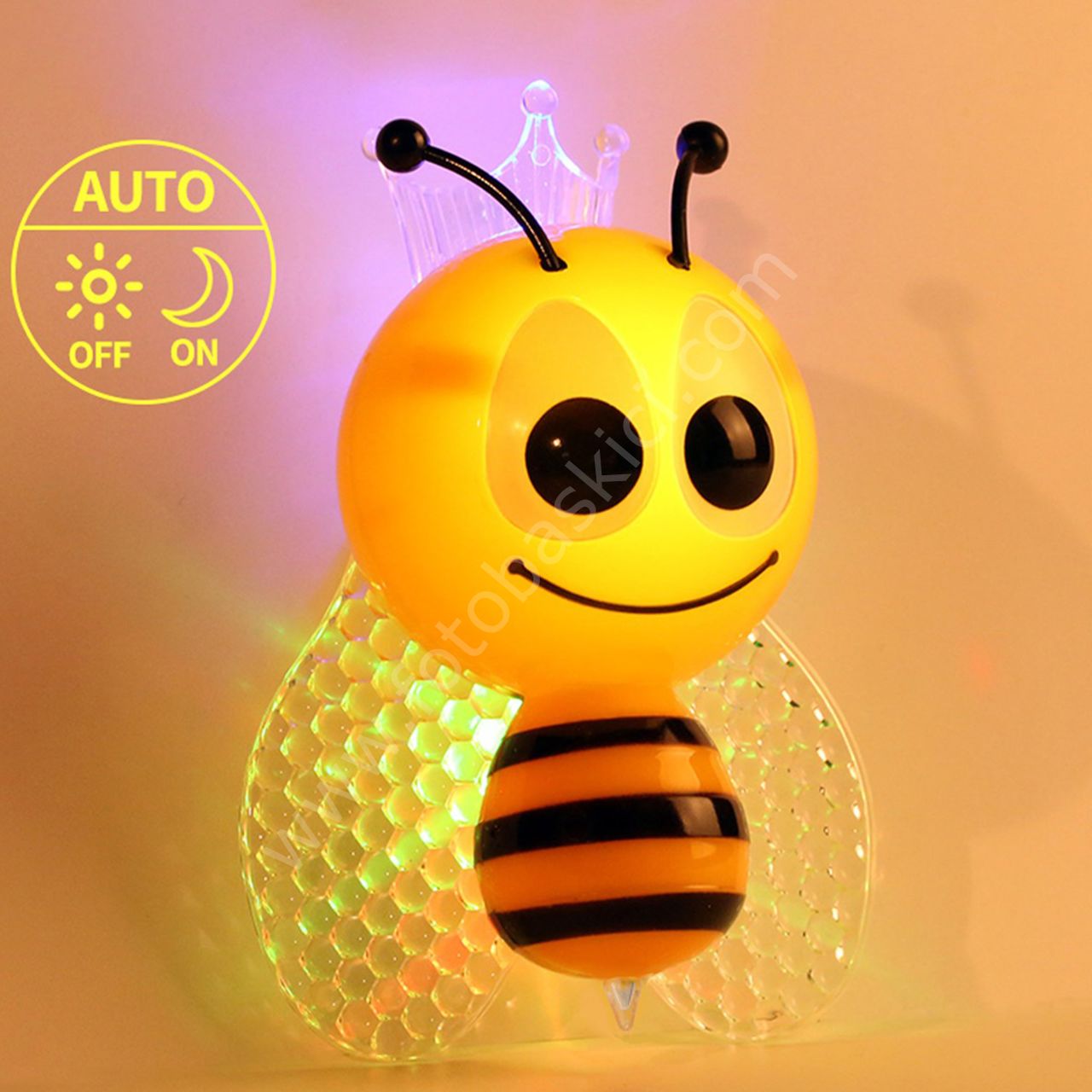 Fotoselli 3D Arı Ledli Gece Lambası