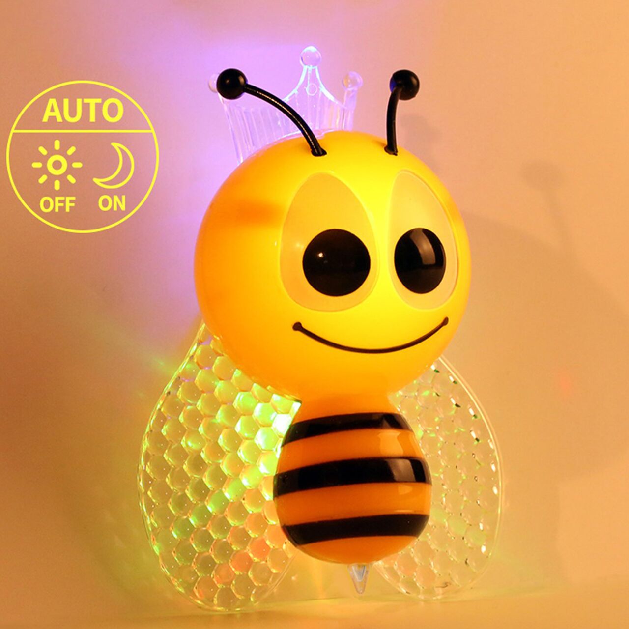 Fotoselli 3D Arı Ledli Gece Lambası