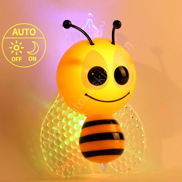 Fotoselli 3D Arı Ledli Gece Lambası