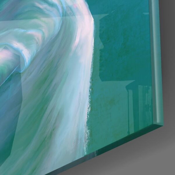 Düşüncelerde Fırtına Cam Tablo