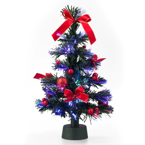 Yılbaşı Çam Ağacı Fiber Led Işıklı 35 cm