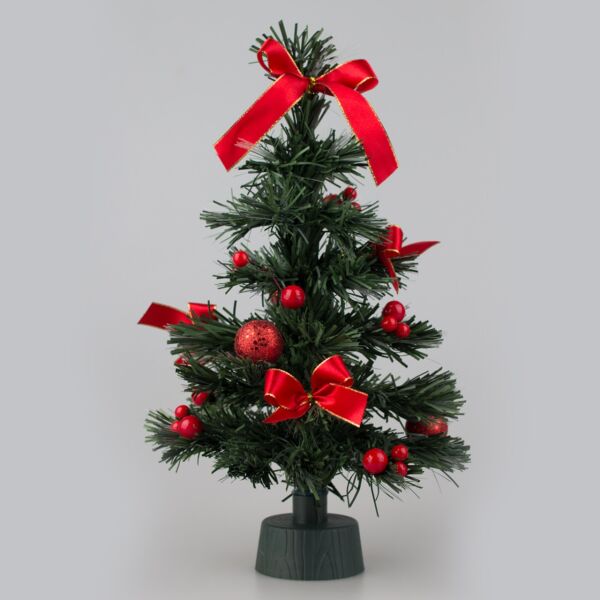 Yılbaşı Çam Ağacı Fiber Led Işıklı 35 cm