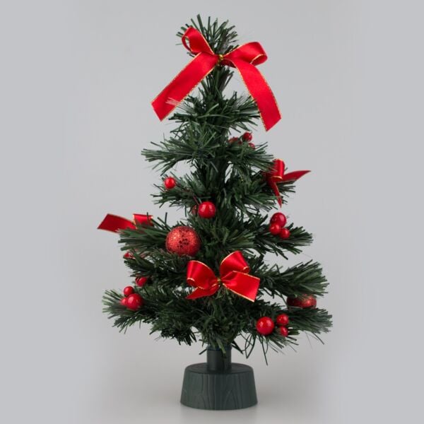 Yılbaşı Çam Ağacı Fiber Led Işıklı 35 cm