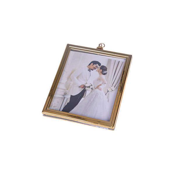 Ledli Kristal Hilal Fotoğraf Çerçevesi Dikdörtgen 20x25 cm