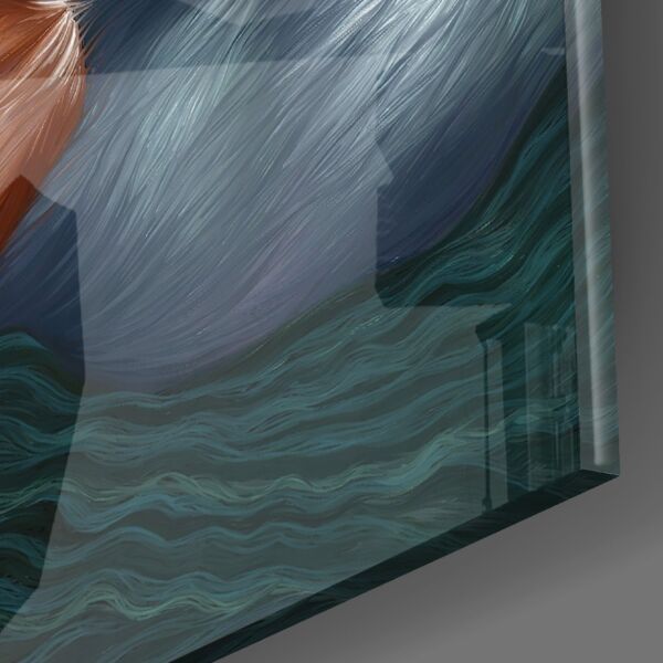 Su ve Ateş Cam Tablo