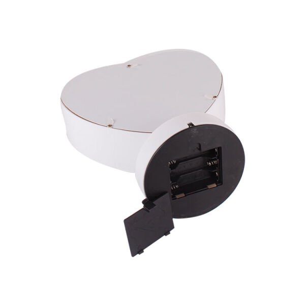 3D Led Işıklı Çiçek Aranjmanlı Kalpli Fotoğraf Çerçevesi 20x23 cm