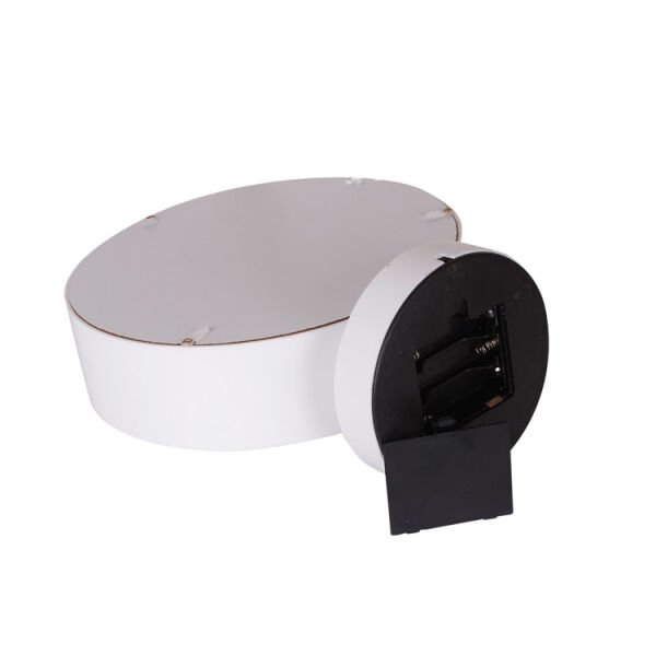 3D Led Işıklı Çiçek Aranjmanlı Yuvarlak Fotoğraf Çerçevesi 20x23 cm