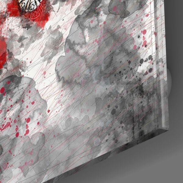 Osmanlı Devlet Arması Cam Tablo