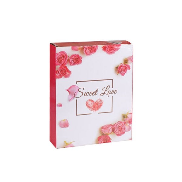 3D Led Işıklı Güllü Ayıcıklı Fotoğraf Çerçevesi 28x23 cm