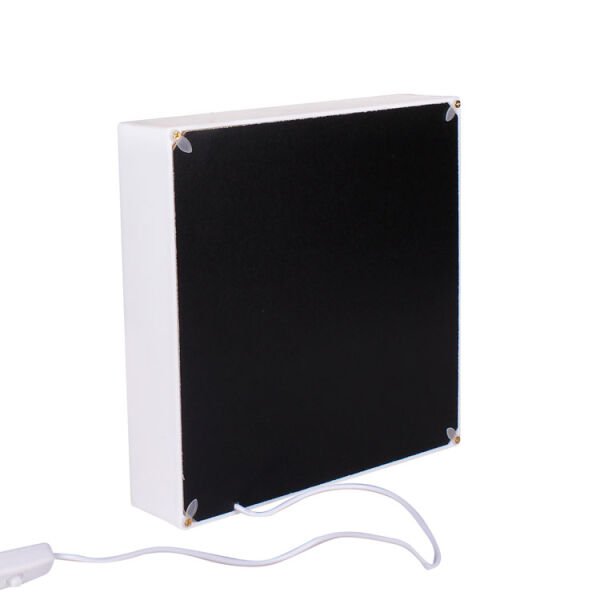 3D Led Işıklı Kuğulu Fotoğraf Çerçevesi 21x21 cm