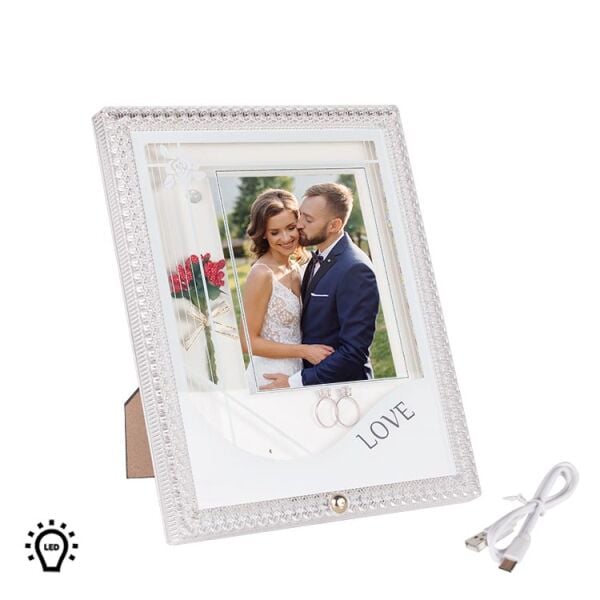 Ledli Love Fotoğraf Çerçevesi 22x27 cm
