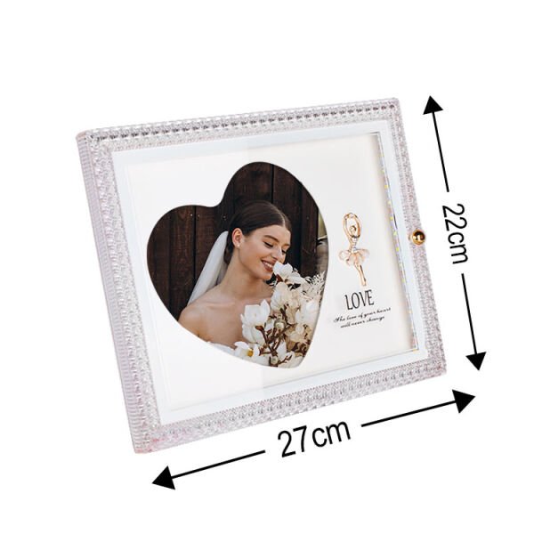 Ledli Balerin Fotoğraf Çerçevesi 27x22 cm