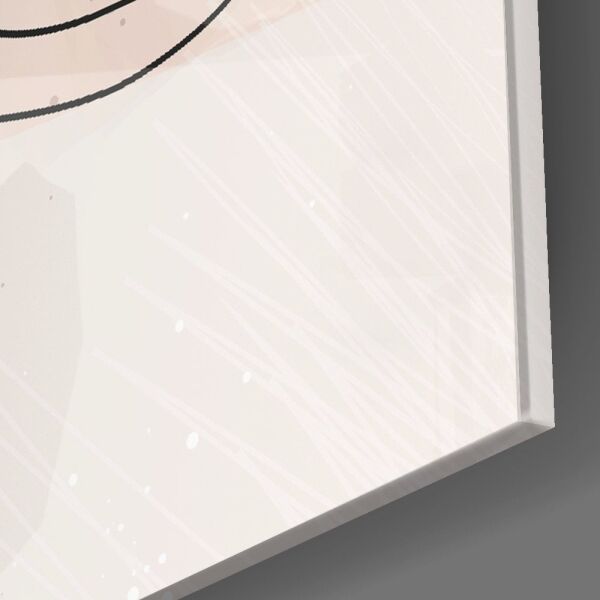 Soyut Şekiller Cam Tablo No:2079