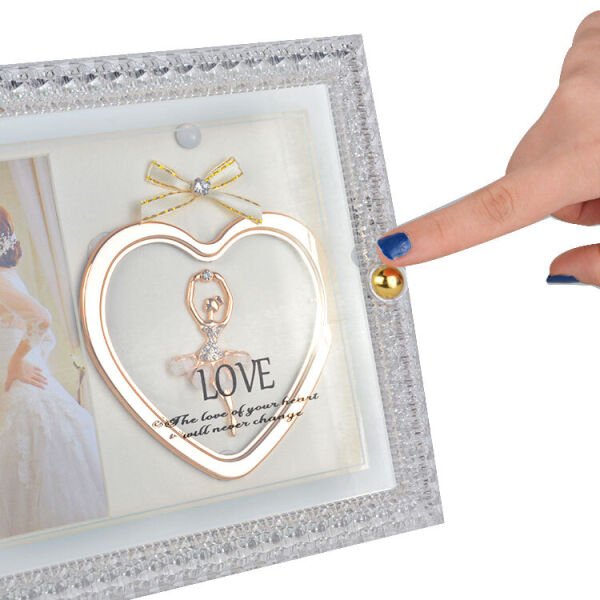 Ledli Balerin Fotoğraf Çerçevesi 23x18 cm