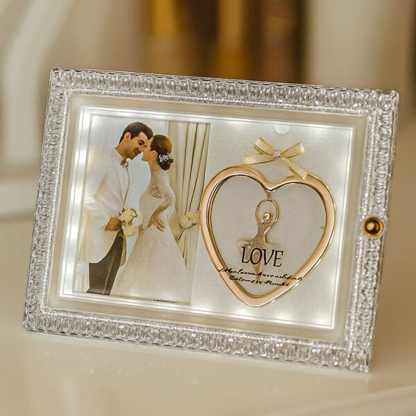 Ledli Balerin Fotoğraf Çerçevesi 23x18 cm