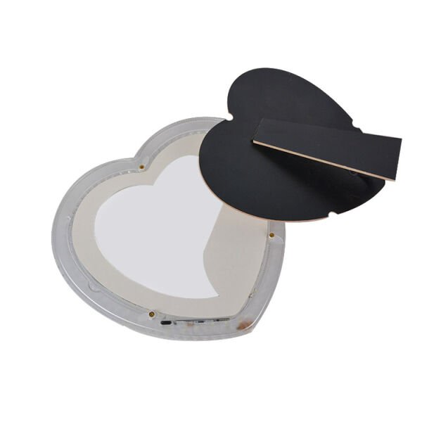 Ledli Kristal Kalpli Fotoğraf Çerçevesi 23x23 cm