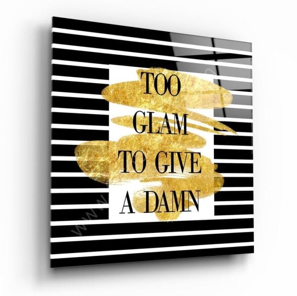 Çok Işıltı Cam Tablo