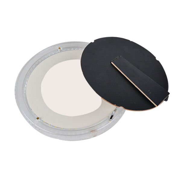 Ledli Yuvarlak Çiçek Buketli Fotoğraf Çerçevesi 23x23 cm