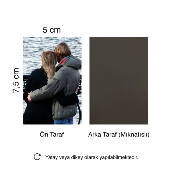 Foto Magnet 5x7,5 cm - 10 Adet