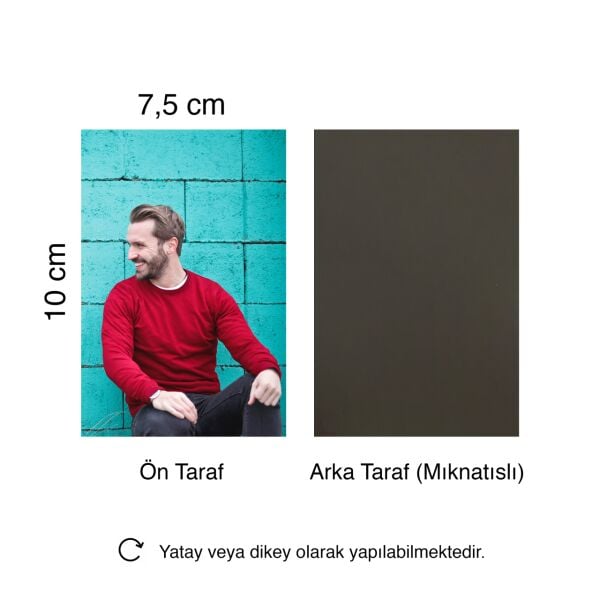 Foto Magnet 7,5x10 cm - 10 Adet