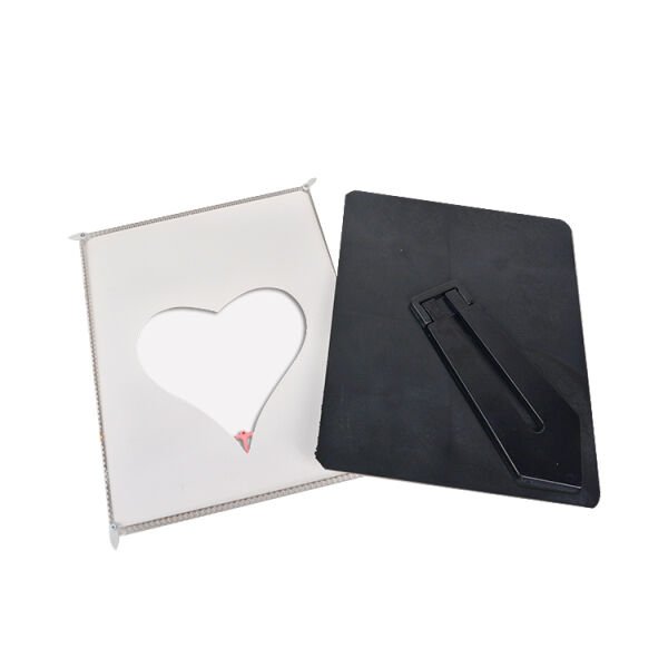 Led Işıklı Kalpli Kristal MOM Fotoğraf Çerçevesi 20x25 cm