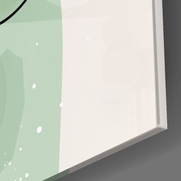 Soyut Şekiller Cam Tablo No:2076