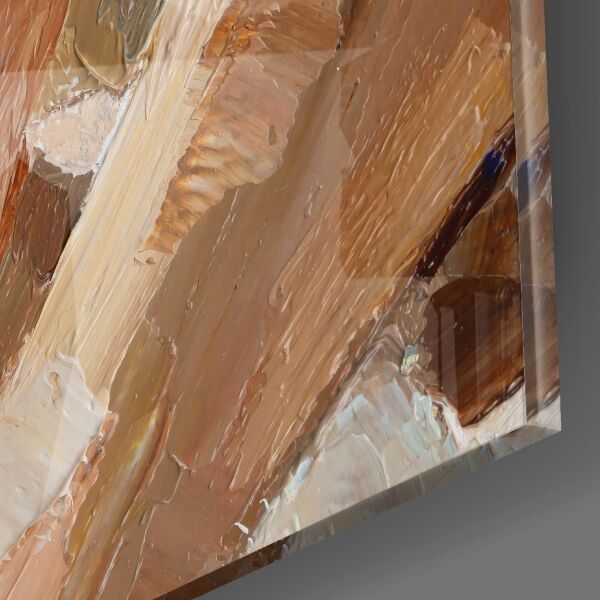 Şarap ve Kadın Cam Tablo