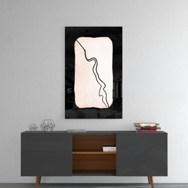 Abstract Ayrım Cam Tablo