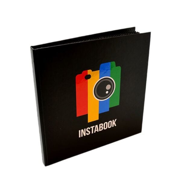 Beyaz Kalem Hediyeli Instabook Anı Defteri 20x20 cm