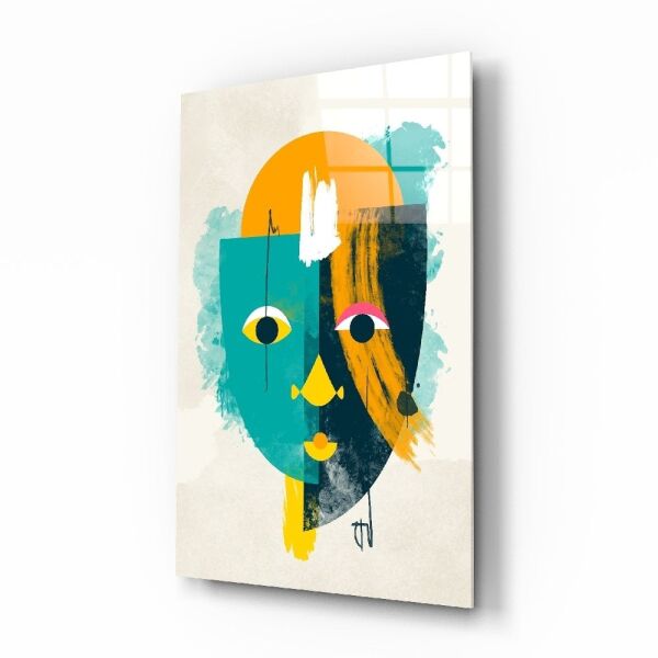 İllüstrasyon Cam Tablo