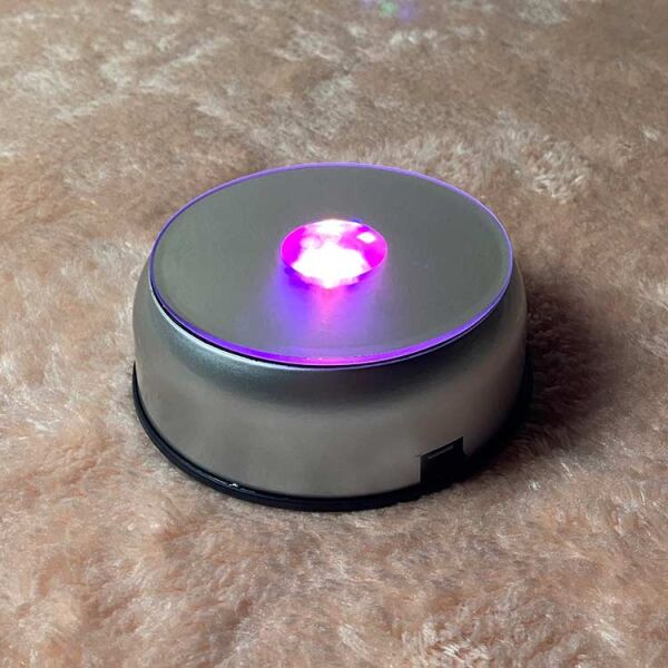 Led Işıklı Dönen Stand 10,5 cm