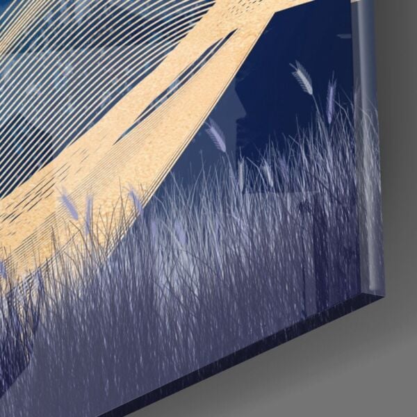 Sihirli Geyik Cam Tablo