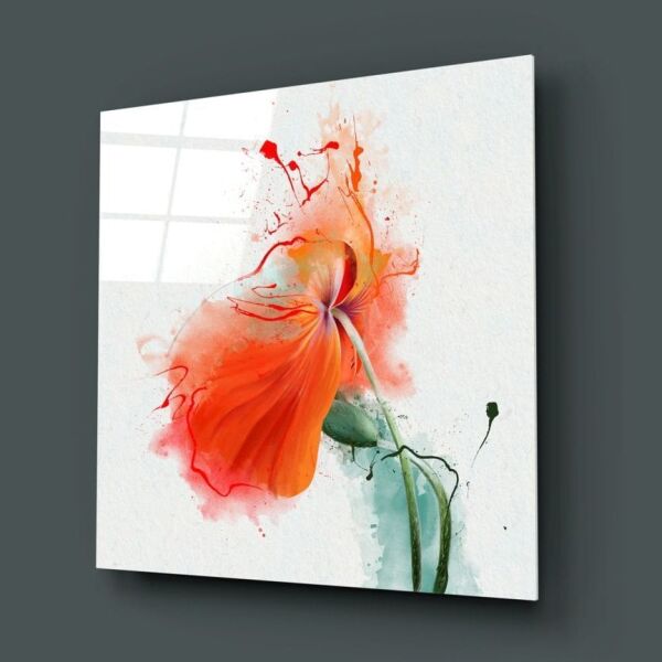 Çiçek Cam Tablo No:2071